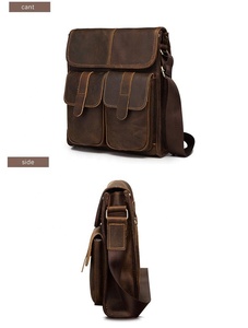 Wholesale Price High Quality Genuine Leather Handmade Eco-friendly Durable Lady Portable Crossbody <b>Messenger</b> <b>Bag</b> - Product Image 2
