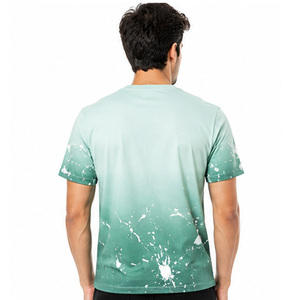 T-shirt en coton pour homme personnalisé, manches courtes, col rond, décontracté, fabricant OEM ODM, vente en gros, t-shirt en coton de qualité supérieure pour homme - Product Image 2