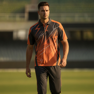 OEM Custom Cricket Jersey Set Full Sublimation Team Uniform High Quality Quick Dry <b>T</b> <b>Shirt</b> Trousers Cricket Match Clothing - Product Image 5