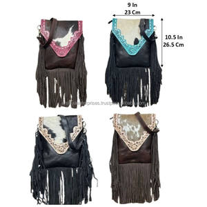 Nouveautés, mode occidentale, sac à bandoulière en cuir de vachette de luxe, fait à la main, sacs à main et sacs à bandoulière pour femmes, sacs messagers - Product Image 2