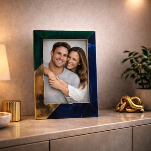 Cadre photo en résine OEM en gros avec impression de logo et service d'emballage personnalisé sous marque privée - Product Image 1