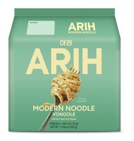 Korean Instant Ramen Noodles 125g ARIH MODERN NOODLE White Clam Oil Fried Bag Ready to Eat Wholesale