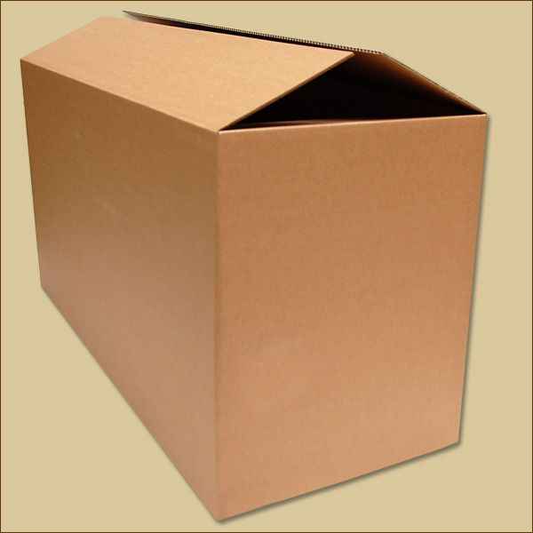 Single-Wall Shipping Box 1000 x 400 x 500 mm Folding Cartons Durable Paper Boxes