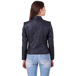 Veste d'hiver personnalisée 2026 pour femme en peau de mouton respirante, à manches longues, unie, teinte, écologique, séchage rapide, coupe-vent - Product Image 6