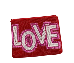 Monedero de cuentas hecho a mano con buenos vibraos, mini cartera vintage de cuentas de semillas, bolsa con cremallera de cuentas estilo bohemio - Product Image 4