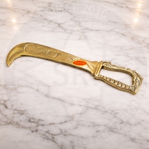 ช้อนทองเหลืองการบูรช้อน Aarti ที่ใส่ธูปทองเหลืองทำด้วยมือช้อนกำยานกาเปอร์สำหรับกลิ่นหอมของตกแต่งบ้าน - Product Image 2