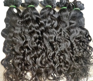 MACHINE WEFTS DEEP WAVE HAIR EXTENSIONS REMY HAIR GRADE - Product Image 4
