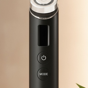 เครื่องนวดหน้า AGE-R BOOSTER PRO BLACK แบบพกพา กันน้ำ ผลิตจากซิลิโคนและพลาสติก อุปกรณ์ดูแลผิวสไตล์เกาหลี K-Beauty OEM - Product Image 1