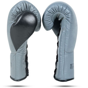 Guantes de Boxeo de Neopreno y Cuero Genuino Premium para Sparring, Entrenamiento, Kickboxing, Muay Thai, Trabajo con Saco de Boxeo, con Cierre de Cordones - Product Image 4