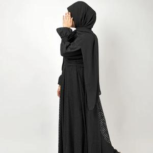 Custom Women Abaya Supplier Luxury <b>Kaftan</b> Style Abaya with Retail Ready Packaging and Fast Production - Product Image 3