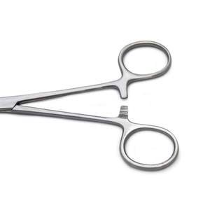 Pinzas Allis OEM Curvas Izquierdas con Mordazas Anchas, Eje con Trinquete, Acero Inoxidable, Longitud 13.5" (34cm), Modelo Dentavex DC-S-9, Cirugía General - Product Image 4