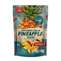 Sunny C Uitgedroogd Phulae Ananas Plakjes, Zout En Chili Product Uit Thailand Premium Grade Goede Kwaliteit Gedroogd Fruit Snacks