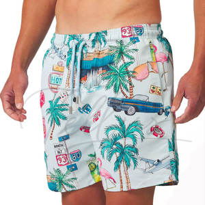 Mens <b>Board</b> <b>Shorts</b> Quick Dry Breathable <b>Swim</b> <b>Trunks</b> Beach Surf Lightweight Summer Swimwear with Drawstring Front Logo Plus Size - Product Image 6