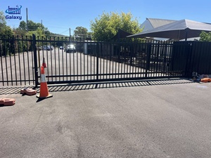 7.5m x 1800 Ngoại Giao sơn tĩnh điện cửa trượt An Ninh cơ giới với tất cả các phụ tùng - Product Image 3