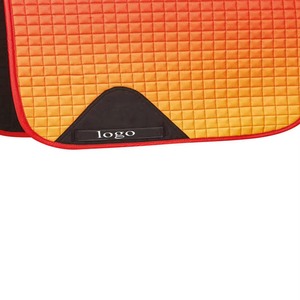 Custom Gradient Horse Saddle Pad <b>Quilted</b> Breathable OEM Equestrian Riding Saddle Pad Wholesale Advantage Impex - Product Image 2