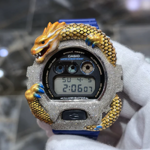 Shreeji Jewels Stainless Steel VVS Moissanite High Quality GPS Alarm Waterproof 3BAR 42MM Luxury Fashion <b>Arabic</b> Analog - Product Image 1