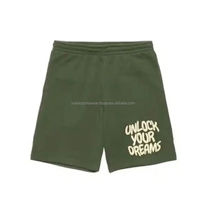 ขายส่งเสื้อแจ็คเก็ตเหงื่อคลุมด้วยผ้าและกางเกงขาสั้น Jogger ชุดออกแบบสองชิ้นสําหรับผู้ชายชุดกีฬาโลโก้ที่กําหนดเอง - Product Image 5