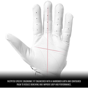 Waterproof Baseball Batting Gloves Softball Winter <b>Full</b> Finger Pitching Gloves Soft Fleece Thermal Warm Lace Up Closure Non <b>Slip</b> - Product Image 3
