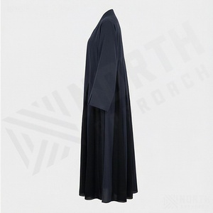 Thobe Thawb, Abaya Islámica Tradicional Elegante de Nuevo Diseño para Mujer, Largo hasta el Tobillo, de Poliéster, Abierta, de Alta Calidad, OEM, Moda Modesta - Product Image 3