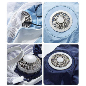 Chaleco Refrigerante con Ventilador, Carga USB, Batería de 5v, Personalizable OEM, para Trabajo al Aire Libre, Pesca y Deportes - Product Image 5