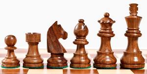 Pièces d'échecs Staunton de la série Tournament, Roi allemand en bois de Sheesham et de buis, 3 pouces, au meilleur prix - Product Image 3