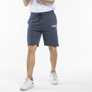 Short de bain à taille élastique, respirant, en maille mi-longue, style streetwear, 100% coton, pour la plage, avec logo imprimé en sérigraphie - Product Image 3