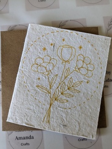Luxury Handmade <b>Plantable</b> Paper Floral Greeting <b>Cards</b> Blank Eco-Friendly Personalized Gift Promotional Corporate Use 2026 - Product Image 4