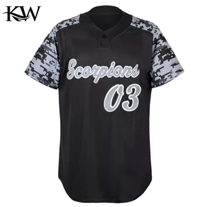 Uniforme de match de baseball en tissu haute résistance, léger, personnalisation sportive OEM&ODM et service de marque privée - Product Image 2