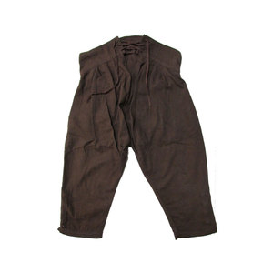 Pantalon Capri pour homme à taille haute avec fermeture boutonnée et poches latérales en coton Oxford, style décontracté, pour le printemps - Product Image 4