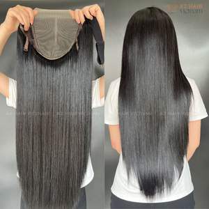 Vietnamese Hair Wigs Unprocessed Cuticle Aligned Virgin Hair Bundles, HD Lace Frontal Wig 100% Raw Hair <b>Extensions</b> <b>Cheap</b> Price - Product Image 2