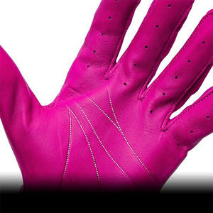 Gants de combat de baseball professionnels en cuir rose, confortables et offrant une protection optimale pour les mains, avec service OEM. - Product Image 6