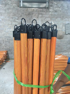 Palo de Escoba de Madera Natural 100% Resistente y de Alta Calidad, Palo de Escoba Simple, Marca VOT - Product Image 3