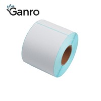 Etiquetas Adhesivas de Papel Térmico Ecológico/Top, Blancas, 40x30MM, para Códigos de Barras, Etiquetas de Precio para Supermercados, para Impresoras de Básculas