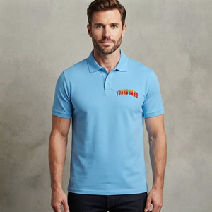 Polo homme slim fit OEM, manches courtes, 100% coton, séchage rapide, respirant, vêtements d'été, haute qualité. - Product Image 4