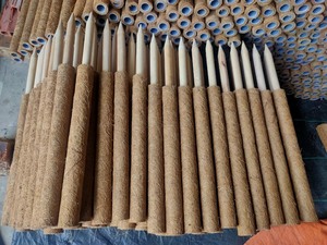 Poteau en fibre de coco naturelle de haute qualité – Support écologique pour plantes d'intérieur - Product Image 5