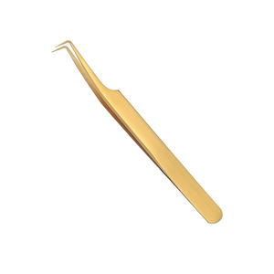 Pinces à cils professionnelles en acier inoxydable pour extensions de cils - Durables, antistatiques et confortables à utiliser - Product Image 2
