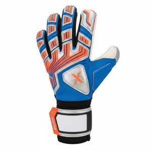 Gants de football d'extérieur personnalisés légers avec logo d'équipe personnalisé, paume en latex antidérapante, dos flexible, sangle réglable - Product Image 1