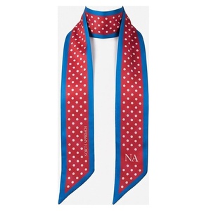 NORTH APPROACH Women's Long <b>Silk</b> Scarf Polka Dot Print Elegant Fashion Accessory All Seasons - Product Image 1
