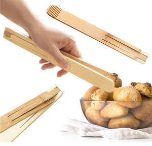 Pinces à nourriture en bois au design moderne, pinces de service en bois de qualité supérieure, outils de bar personnalisés haut de gamme - Product Image 1