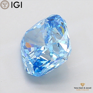 ใบรับรอง IGI เพชร CVD ทรงคุชชั่น 3.00 กะรัต สีฟ้าสดใส ระดับความสะอาด VS1 สำหรับเครื่องประดับสมัยใหม่ - Product Image 6