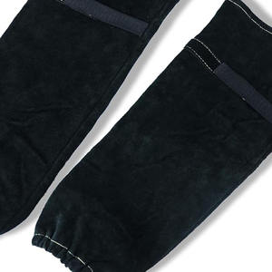 Heat Resistant Welding Gloves Cowhide Split Leather <b>Sleeve</b> Safety Protective Welding Leather <b>Sleeves</b> - Product Image 6