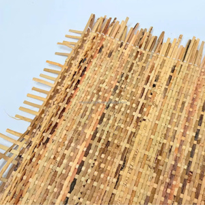 Bamboo Woven <b>Mat</b> <b>Roll</b> Natural Color Handmade Eco-friendly Home Decor Furniture Webbing Material - Product Image 5