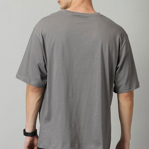 Camiseta de cuello redondo para hombre, de material suave, diseño de fábrica, talla grande, nueva llegada, precio mayorista - Product Image 3