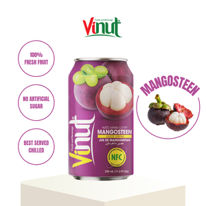Jugo de Mangostán Puro Tropical Natural de 330 ml, Muestra Gratuita en Botella, Marca Privada, Venta al por Mayor, OEM/ODM - Product Image 1