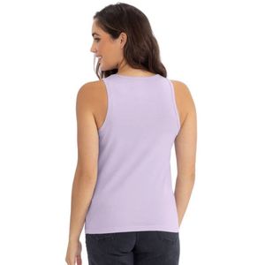 Camiseta sin Mangas de Algodón de Alta Calidad para Mujer, Ligera, Verano, Diseño Personalizado, Fábrica de Ropa OEM ODM - Product Image 2