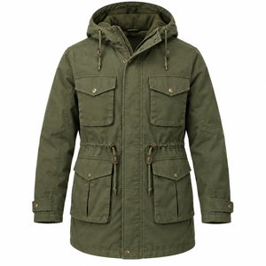 Best Style Men's Reversible Parka Jacket <b>Waterproof</b> Winter <b>Coat</b> Hooded Collar Thick Cotton Filling <b>Plus</b> <b>Size</b> Design Wholesale - Product Image 6