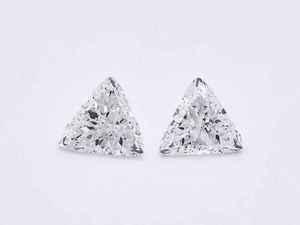 Par de Diamantes Cultivados en Laboratorio con Corte Trillón de 1.01 Quilates, Certificados por IGI, Piedras Sueltas para la Fabricación de Joyas y Pendientes, Regalo de Aniversario - Product Image 4