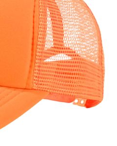 Gorra Trucker Naranja Personalizada con Malla Trasera, Ajustable, Transpirable, de Poliéster, con Espuma Frontal, Logotipo Personalizado, Gorra de Béisbol Lisa - Product Image 2