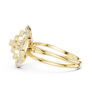 Lema joyas Anillo de declaración de oro de 14 quilates con detalles finos Estilo tradicional - Product Image 2