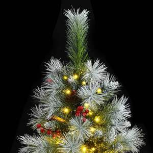 Sapin de Noël Artificiel Articulé 300 LED de 70,9 po avec 300 LED - Product Image 2